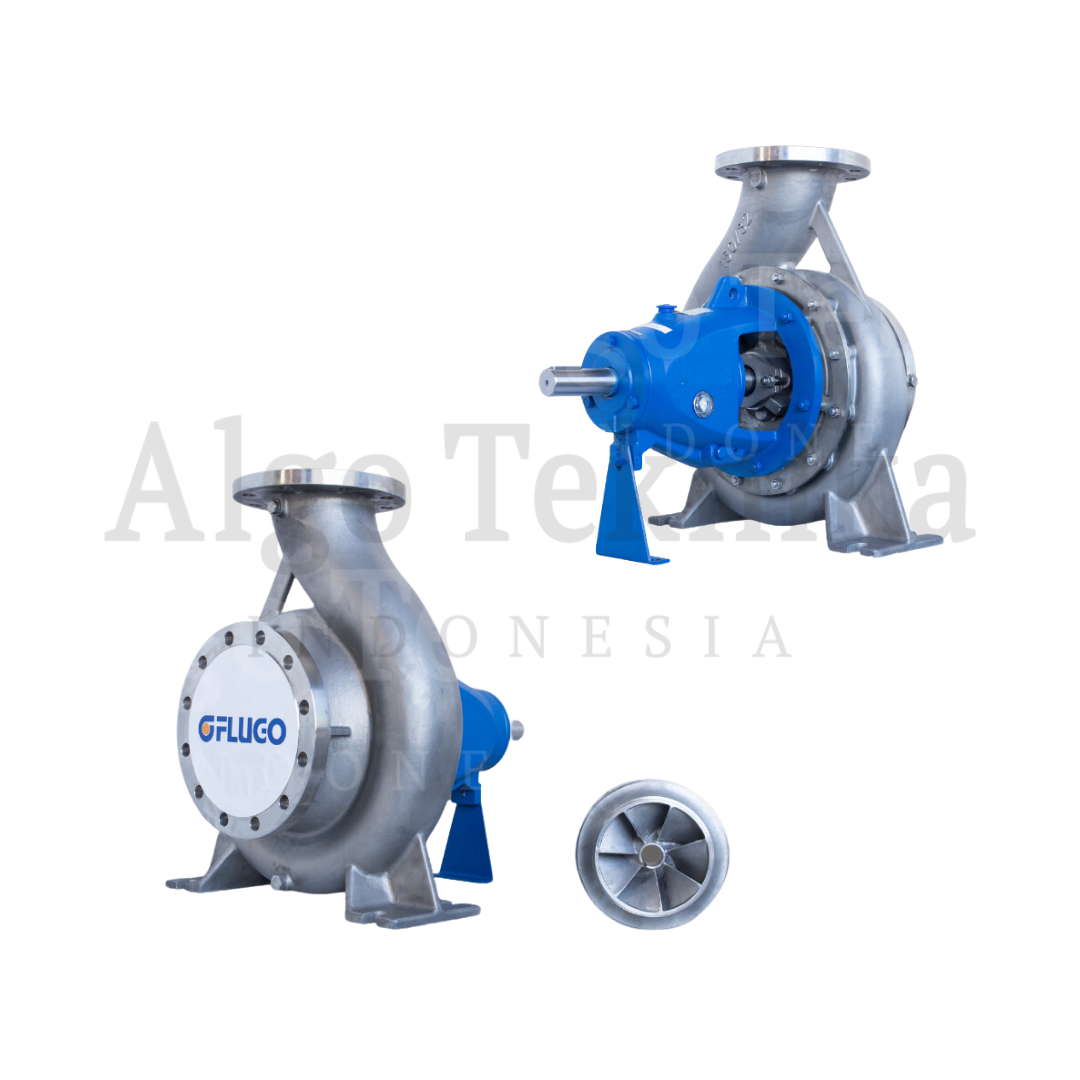 Flugo FA Series end-Suction Centrifugal Pump (Cast - Iron / Stainless Steel 316 / Bronze)
